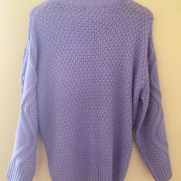 Cotton Emporium Textured Cable Sweater - Picture 5 of 5